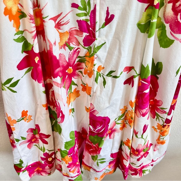 Ruby Rox Juniors 9 Floral Dress Pink Fit & Flare Y2K Coquette Rockabilly Hoco - Picture 11 of 13